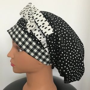 Scrub CAP/HAT *Reversible *Long Ties NWOT